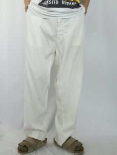画像2: POLO Ralph Lauren リネン×コットン スラックス W37 (2)