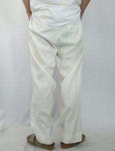画像3: POLO Ralph Lauren リネン×コットン スラックス W37 (3)