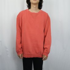 画像2: 90's GAP "lightweight" 前V 無地スウェット L (2)