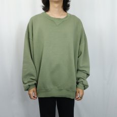 画像2: 90's RUSSELL ATHLETIC USA製 前V 無地スウェット XXL (2)