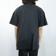 画像3: 90's BEAVIS AND BUTT-HEAD "CORNHOLIO" テレビアニメプリントTシャツ BLACK (3)