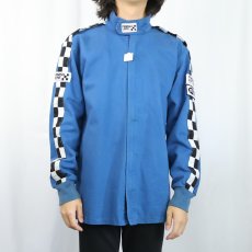 画像2: FINISH LINE Racewear サイドライン コットンレーシングジャケット (2)