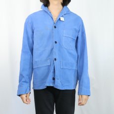 画像2: VINTAGE EURO コットンワークカバーオール (2)