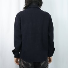 画像3: 60〜70's VAN HEUSEN "Windbreaker" CPOシャツ NAVY (3)