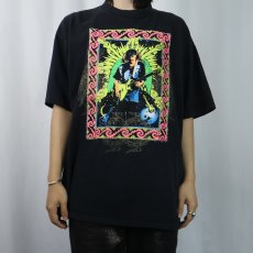 画像3: 90's SANTANA USA製 "world tour" ラテンロックバンドツアーTシャツ BLACK XL (3)