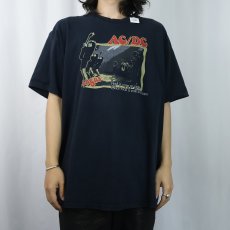 画像2: 2000's AC/DC "And it came to pass..." ロックバンドTシャツ BLACK XL (2)