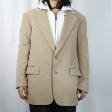 画像2: 90's Joseph & Lyman USA製 カシミアテーラードジャケット (2)