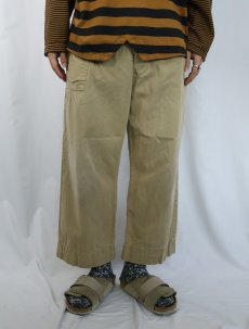 画像2: 40's British Indian Army グルカパンツ W28 (2)