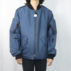 画像2: 90's ROYAL CANADIAN AIR FORCE フライトジャケット SIZE7640 (2)