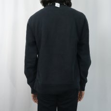 画像3: Champion REVERSE WEAVE 目付き スウェット BLACK M (3)
