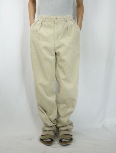 画像2: POLO Ralph Lauren "ANDREW PANT" 2タックコーデュロイパンツ W33 (2)