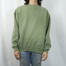 画像2: 90's RUSSELL ATHLETIC USA製 前V 無地スウェット XL (2)