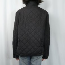 画像3: POLO Ralph Lauren 中綿入り キルティング ジャケット BLACK M (3)