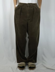 画像2: POLO Ralph Lauren "ANDREW PANT" 2タックコーデュロイパンツ W37 (2)