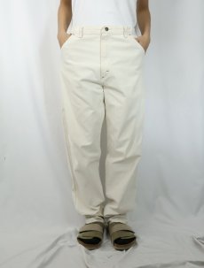 画像3: 90's Wrangler USA製 コットンペインターパンツ W37 (3)