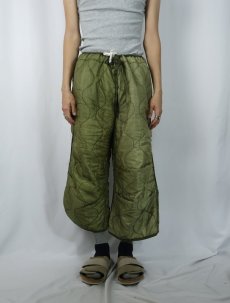 画像2: 70's U.S.ARMY M-65 キルティングライナーパンツ MEDIUM-SHORT (2)
