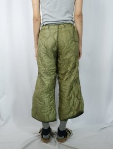 画像3: 70's U.S.ARMY M-65 キルティングライナーパンツ MEDIUM-SHORT (3)