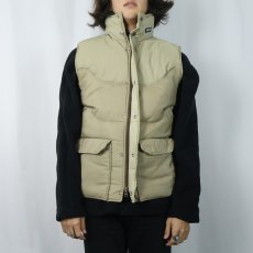 画像2: 90's JANSPORT USA製 ナイロンダウンベスト M (2)