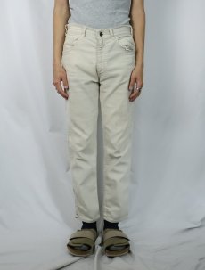 画像2: 60〜70's LEVI'S BIGE 黒タブ カツラギパンツ W30 (2)