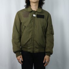 画像2: 80's U.S.ARMY CVC タンカースジャケット ノーメックス MEDIUM-LONG (2)