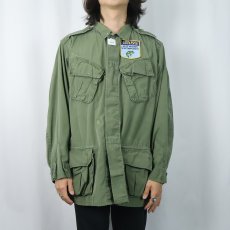 画像3: 60's U.S.ARMY ワッペン付き ジャングルファティーグジャケット 2nd REGULAR-MEDIUM (3)