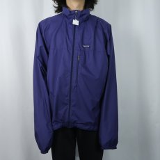 画像2: 90's Patagonia "VELOCITY" シェルジャケット NAVY XL  (2)