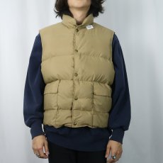 画像2: 80's L.L.Bean USA製 ナイロンダウンベスト L (2)