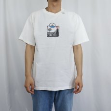 画像2: Target Stores ピクトグラム シュールイラストプリントTシャツ (2)