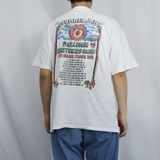 画像3: ALLMAN BROTHERS BAND "1973 SUMMER STADIUM TOUR" ブルースロックバンドツアープリントTシャツ (3)