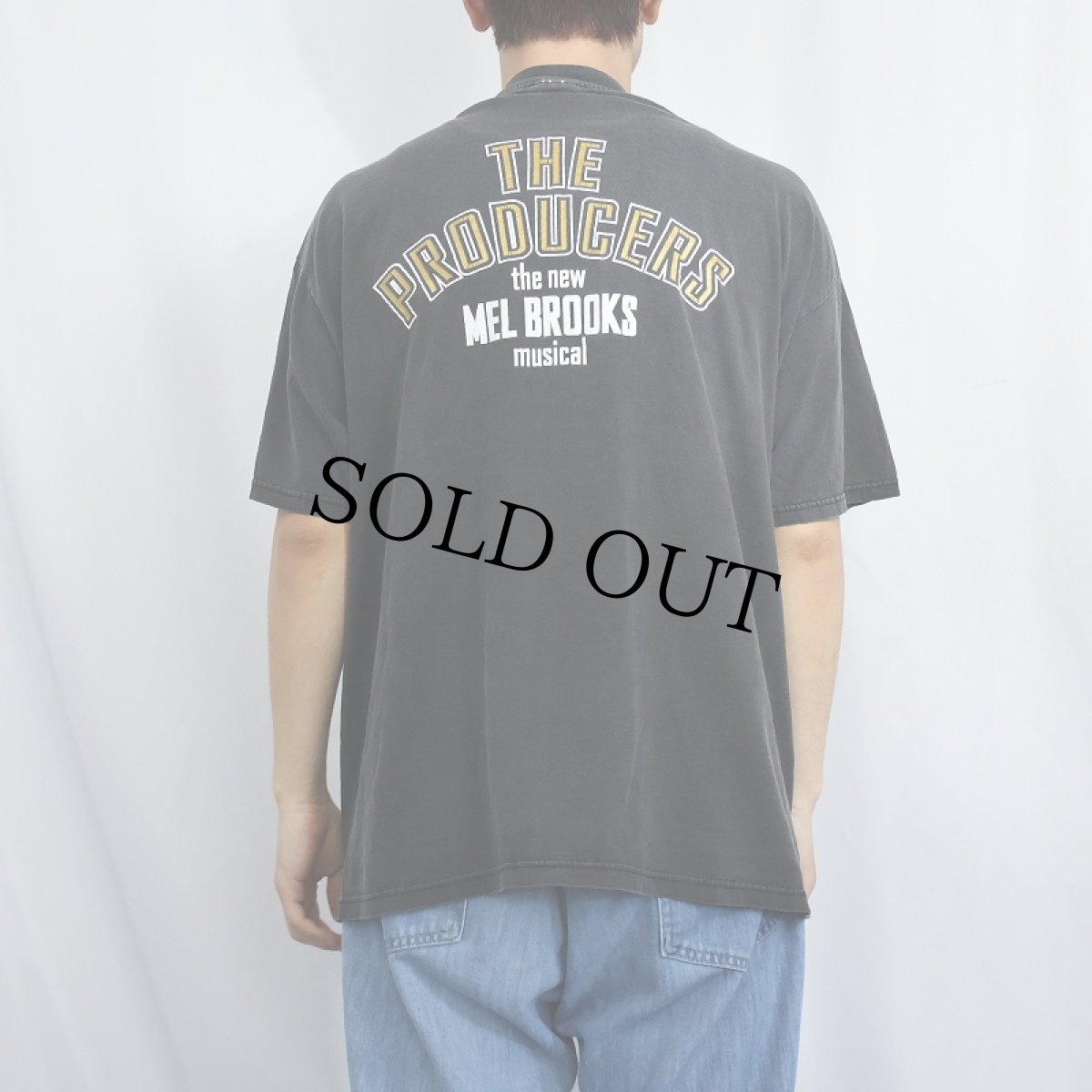 画像3: 2000's THE PRODUCERS "BIALYSTOCK & BLOOM" ミュージカルプリントTシャツ BLACK XL (3)