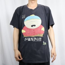 画像2: 90's SOUTH PARK USA製 キャラクタープリントTシャツ BLACK XL (2)