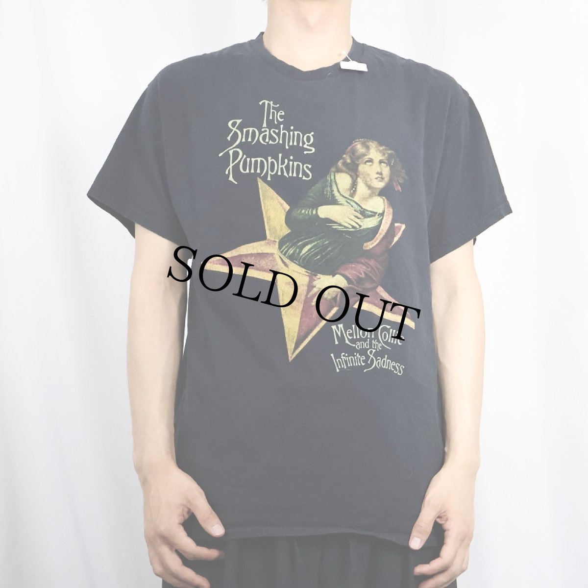 画像2: The Smashing Pumpkins "Mellon Collie And The Infinite Sadness" オルタナロックバンドTシャツ BLACK L (2)