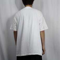 画像3: 90's DILBERT SOFTWEAR USA製 "TECHNOLOGY NO PLACE FOR WIMPS" コミックプリントTシャツ XL (3)