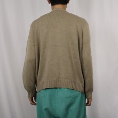 画像3: POLO Ralph Lauren ロゴ刺繍 コットンニットセーター XL (3)