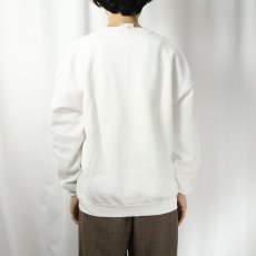 画像3: 90's RUSSELL ATHLETIC USA製 "MIAMI" 前V プリントスウェット XL (3)