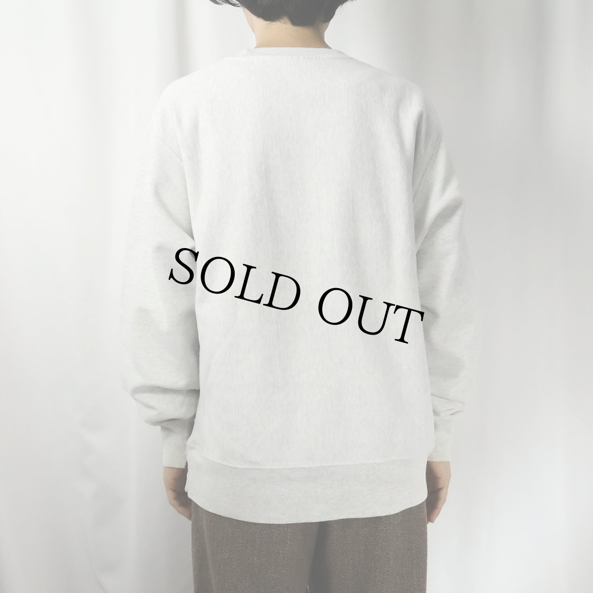 画像3: Champion REVERSE WEAVE "RHODE URI ISLAND" プリントスウェット L (3)