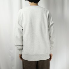 画像3: Champion REVERSE WEAVE "RHODE URI ISLAND" プリントスウェット L (3)