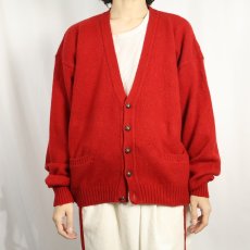 画像2: 90's〜 PENDLETON ウールニットカーディガン XL (2)