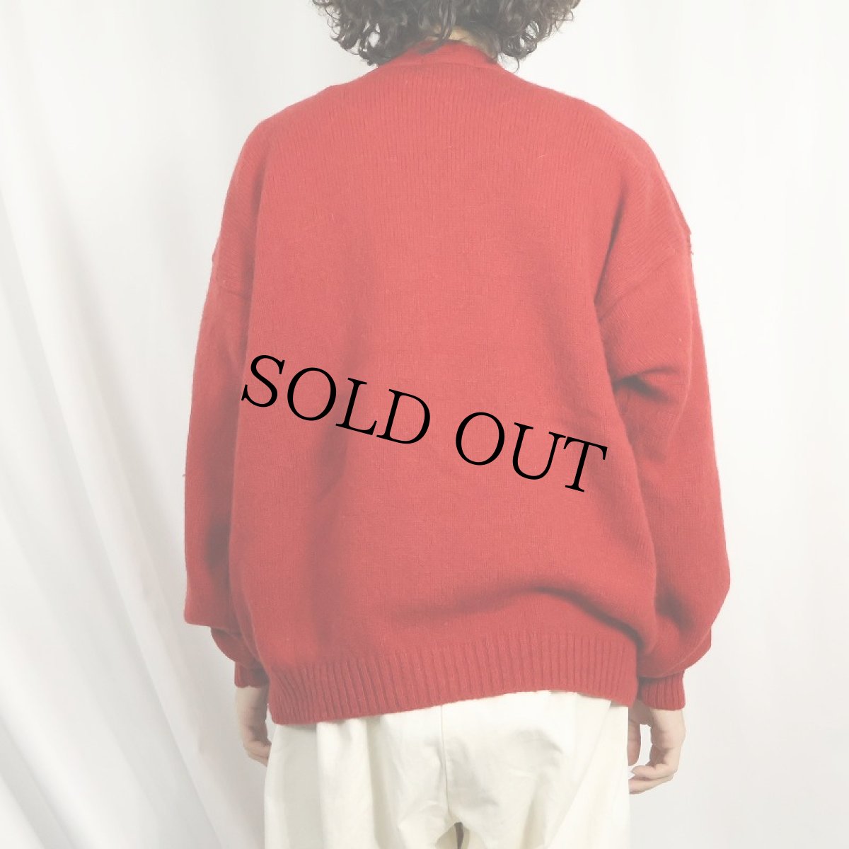 画像3: 90's〜 PENDLETON ウールニットカーディガン XL (3)