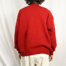 画像3: 90's〜 PENDLETON ウールニットカーディガン XL (3)