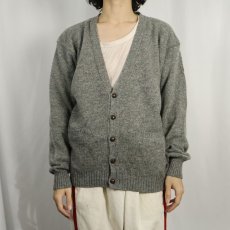 画像2: 90's〜 PENDLETON ウールニットカーディガン L (2)