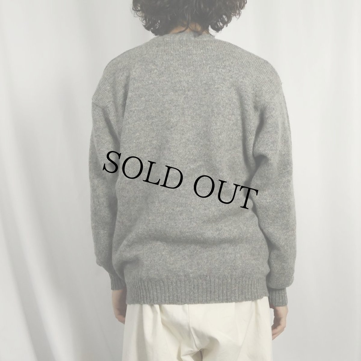 画像3: 90's〜 PENDLETON ウールニットカーディガン L (3)