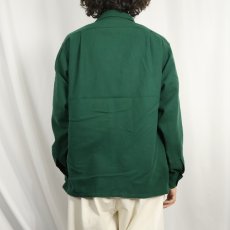 画像3: 70's PENDLETON USA製 オープンカラーウールシャツ L (3)