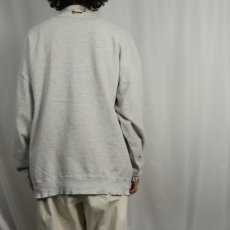 画像3: 90's RUSSELL ATHLETIC USA製 "HIGH COTTON" 前V プリントスウェット XXL (3)