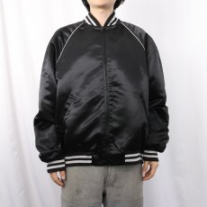 画像3: Details USA製 "ERNIE BALL" 刺繍 サテンスタジャンBLACK XL (3)