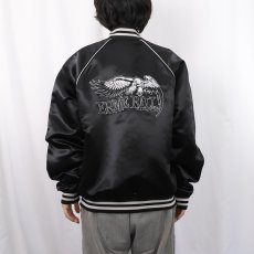 画像4: Details USA製 "ERNIE BALL" 刺繍 サテンスタジャンBLACK XL (4)