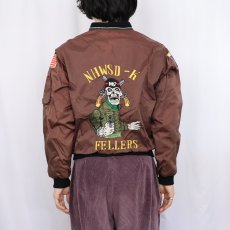 画像4: 70〜80's "NHWSD-K FELLERS" キルティングライナー スーベニアジャケット (4)