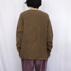 画像3: Ralph Lauren RRL ヘンリーネック コットンニットセーター (3)