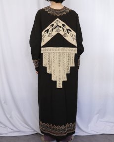 画像3: 〜30's The M.C LILLEY & CO. Columbus O. セレモニーローブ BLACK (3)