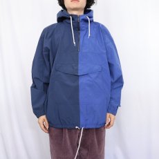 画像2: 90's GAP 2トーン ナイロンアノラックパーカー XL (2)